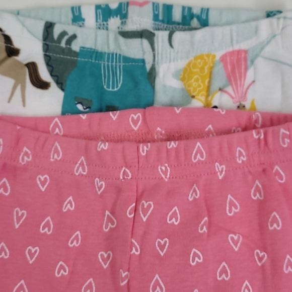 New! Set of 2 Carter's Toddler & Baby Matching Pajama Princess Long Slee… - Picture 10 of 11